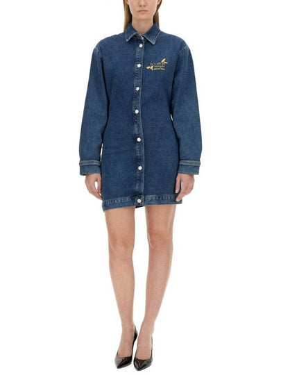 Moschino Jeans Denim Dress - MOSCHINO - BALAAN 2