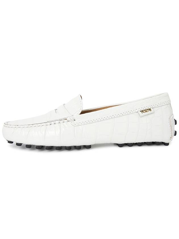 Gommino Driving Shoes White - TOD'S - BALAAN 4