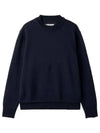 Back Stitch Elbow Patch Knit Top Navy - MAISON MARGIELA - BALAAN 2