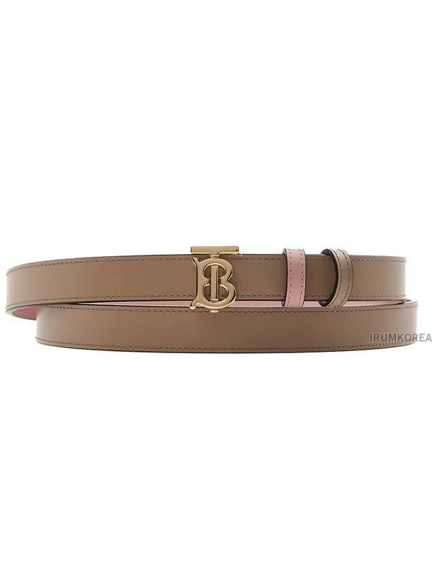 24 ss OAT Beige DUSKY Pink Leather Belt 8066050A1435 B0481005203 - BURBERRY - BALAAN 11