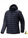 Cerium Logo Hooded Padding Navy - ARC'TERYX - BALAAN 2