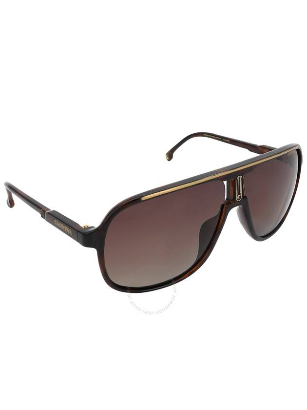 Carrera Polarized Brown Navigator Men's Sunglasses CARRERA 1047/S 0086/LA 62 - CARRERA - BALAAN 2