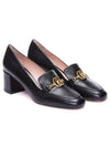 Ellyane Leather Pumps Heel Black - BALLY - BALAAN 2