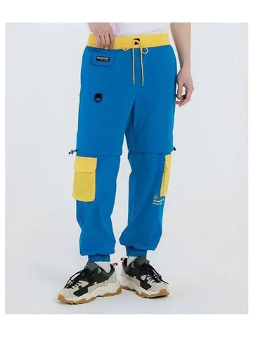 KODAK Kodamatic Multi Pocket Stretch Jogger Pants BLUE - KODO - BALAAN 1