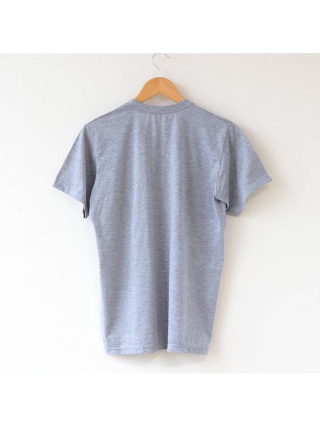 Round Short Sleeve T Shirt Grey - SUPENER - BALAAN 5