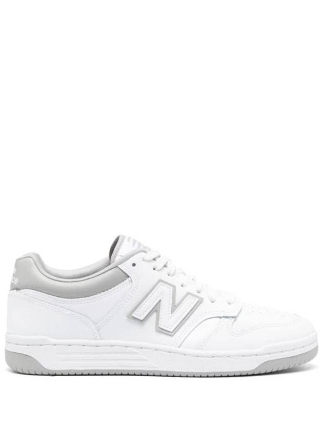 480 Low Top Sneakers White Grey - NEW BALANCE - BALAAN 1