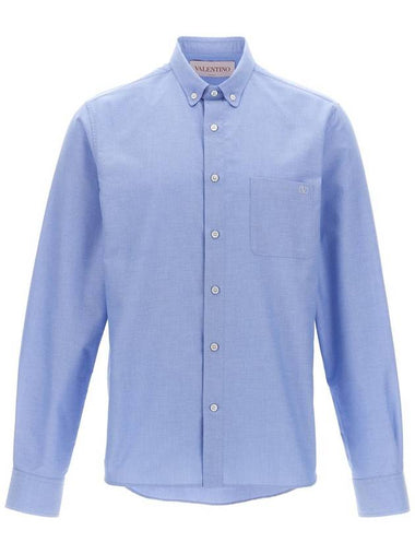 Valentino Garavani Valentino Garavani Button Down Shirt - VALENTINO - BALAAN 1