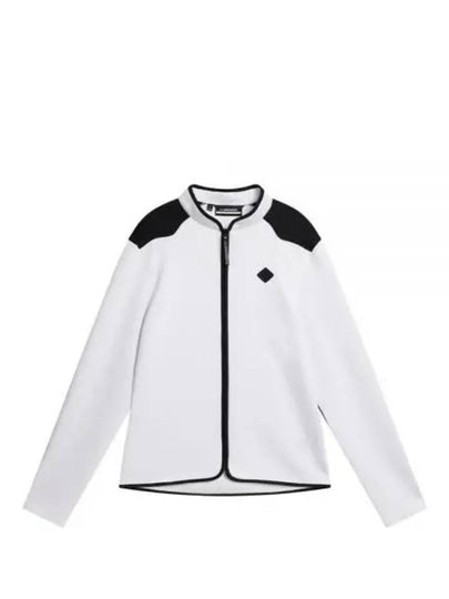 Hayden Mid Layer Zip-Up Jacket White - J.LINDEBERG - BALAAN 2