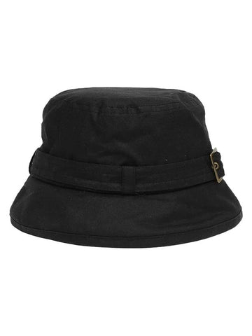 Loop Bucket Hat Wax Black - BARBOUR - BALAAN 1