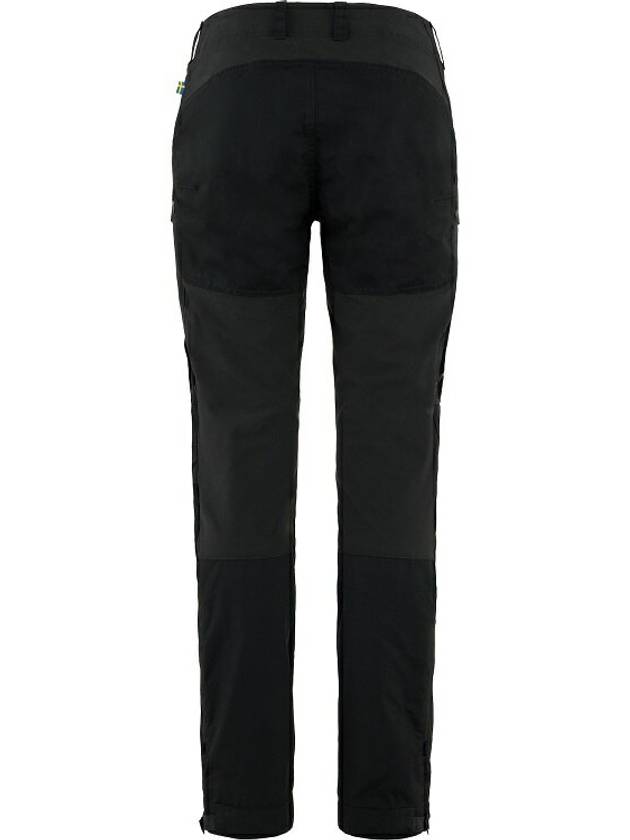 Women's Keb Trousers Regular Black - FJALL RAVEN - BALAAN 3