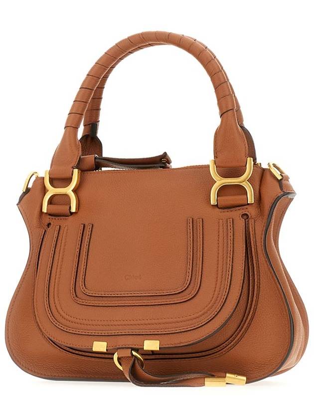 Marcie Small Double Carry Tote Bag Brown - CHLOE - BALAAN 2