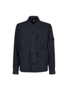 Microreps Diamond Peach Jacket Navy - CP COMPANY - BALAAN 2