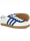 London Leather Low Top Sneakers Blue Core White - ADIDAS - BALAAN 3