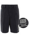 Logo Map Printing Shorts Black - ACNE STUDIOS - BALAAN 2