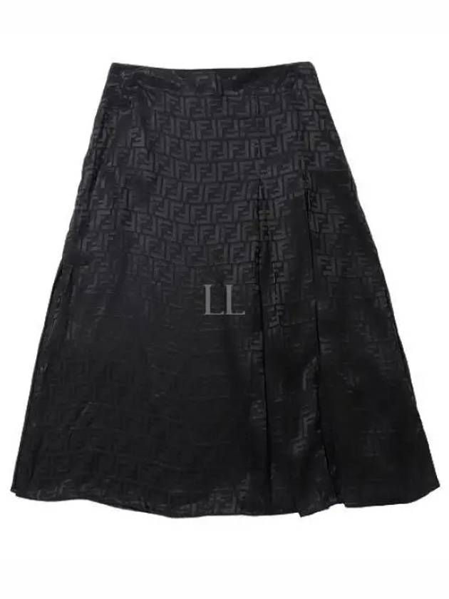 Spring Festival Capsule Collection A-line Skirt Black - FENDI - BALAAN 2