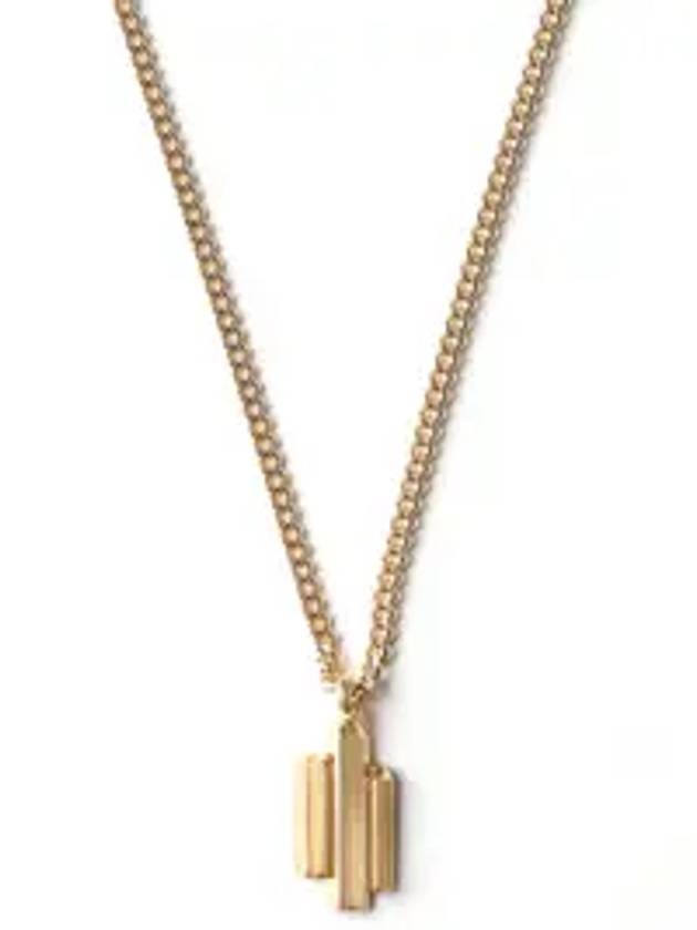 Sky Scraper Necklace Gold - GAMAN - BALAAN 1