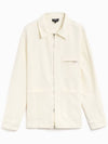 Connor Blouson Denim Jacket White - A.P.C. - BALAAN 2