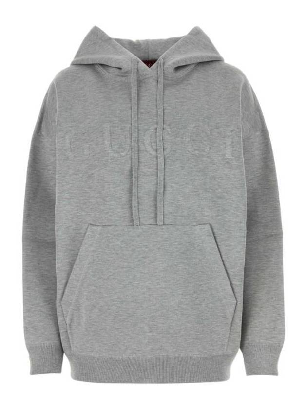 Hooded Sweatshirt 784030XKD33 1264 Gray - GUCCI - BALAAN 1