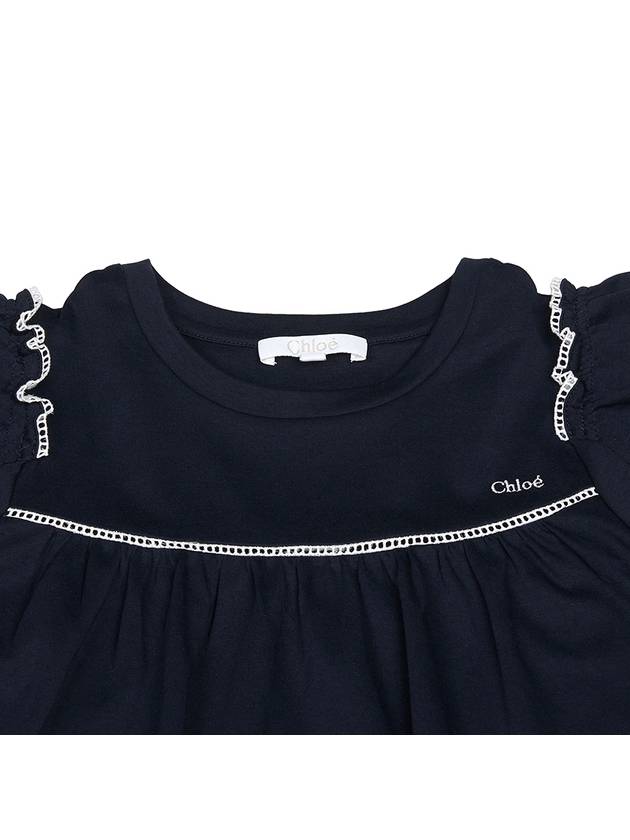 Kids short sleeve long dress C20071 859 14A adult wearable - CHLOE - BALAAN 3