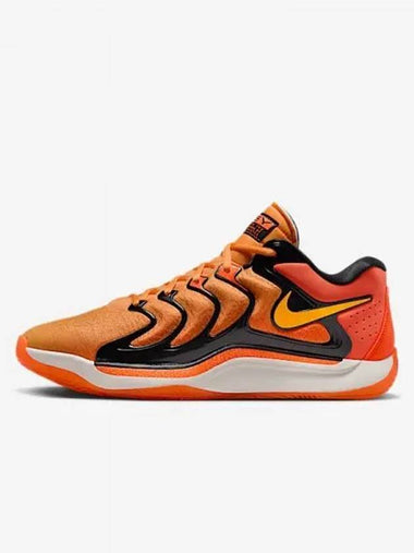 KD17 Ep Low Top Sneakers Black Orange - NIKE - BALAAN 1