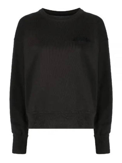 Shad Logo Print Sweatshirt Faded Black - ISABEL MARANT - BALAAN 2