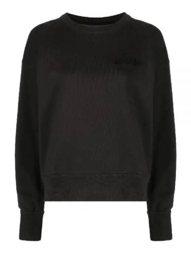 Shad Logo Print Sweatshirt Faded Black - ISABEL MARANT - BALAAN 2