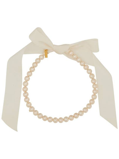 NECKLACE WITH PEARLS - MOSCHINO - BALAAN 2