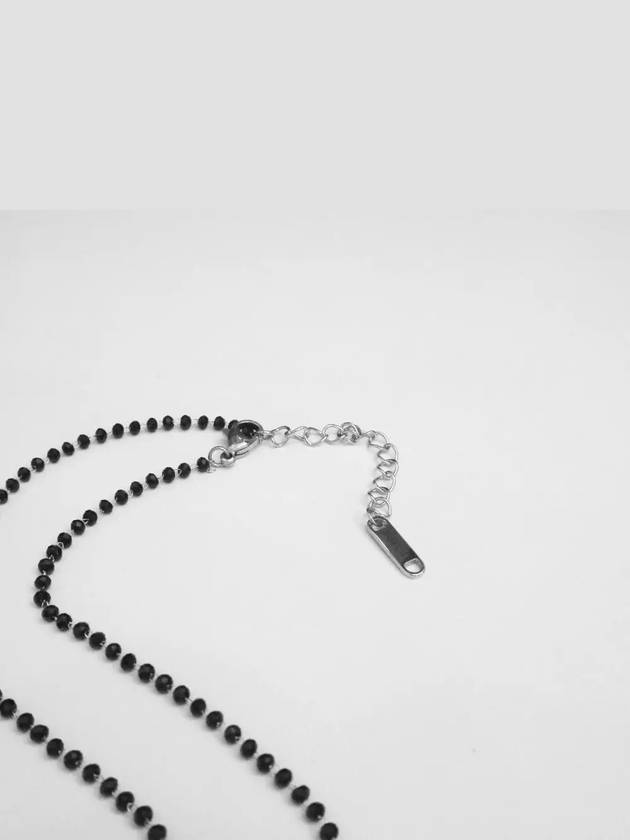 beads necklace black - BASSCLEF - BALAAN 6