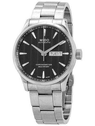 Mido Multifort Automatic Anthracite Dial Men's Watch M0384311106100 - MIDO - BALAAN 1