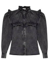 Idety Blouse Black - ISABEL MARANT - BALAAN 2