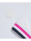 Golf TWO TONE RIB COLLAR TECH PIQU POLO G4MF23K303 SNO two-tone lip color tech pique polo - G/FORE - BALAAN 6