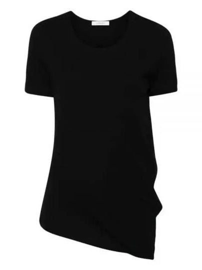 Twist Short Sleeve T-Shirt Black - LEMAIRE - BALAAN 2