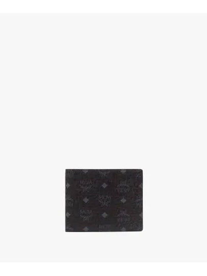 Visetos Original Half Wallet Black - MCM - BALAAN 2