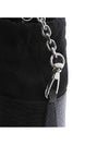 5AC Number Logo Texture Leather Bucket Bag Black - MAISON MARGIELA - BALAAN 6