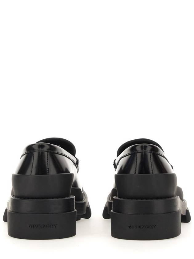 4G Terra Leather Loafers Black - GIVENCHY - BALAAN 2