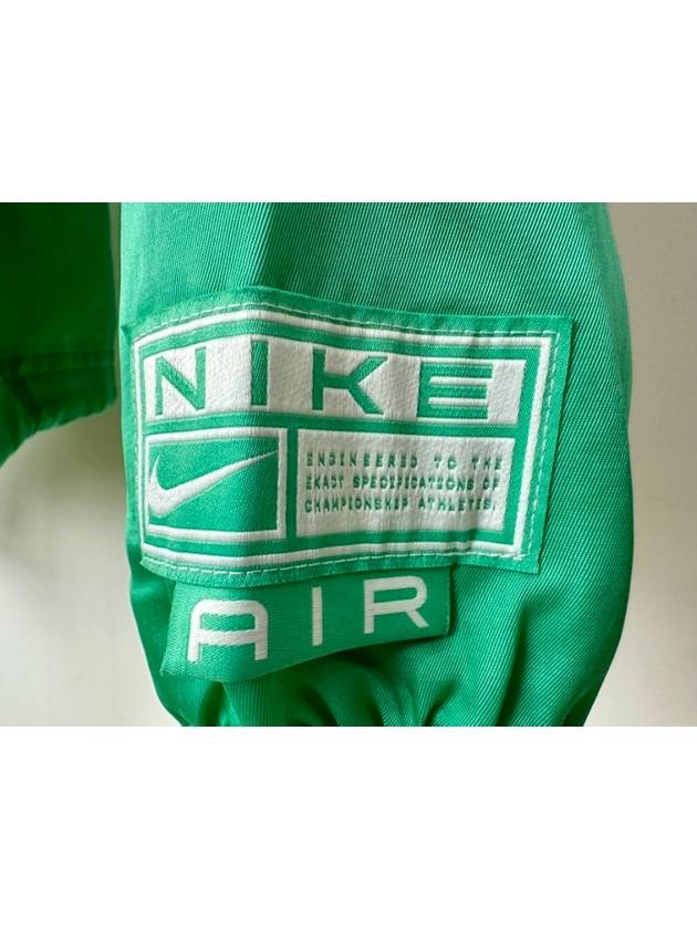 Air Woven Oversized Bomber Jacket Spring Green - NIKE - BALAAN 4