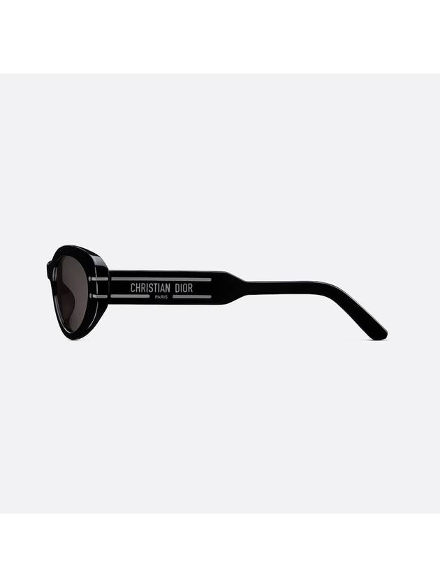 Eyewear Logo Signature B8U Sunglasses Black - DIOR - BALAAN 4