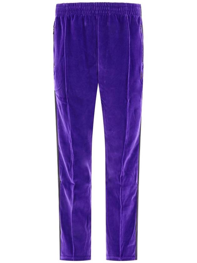 Narrow Track Pants Purple - NEEDLES - BALAAN 1