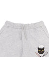 Kids brushed sweatpants 2373013294 GRAY MELANGE - MINI RODINI - BALAAN 3