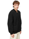 Chunky Cardigan Black - LEMAIRE - BALAAN 5