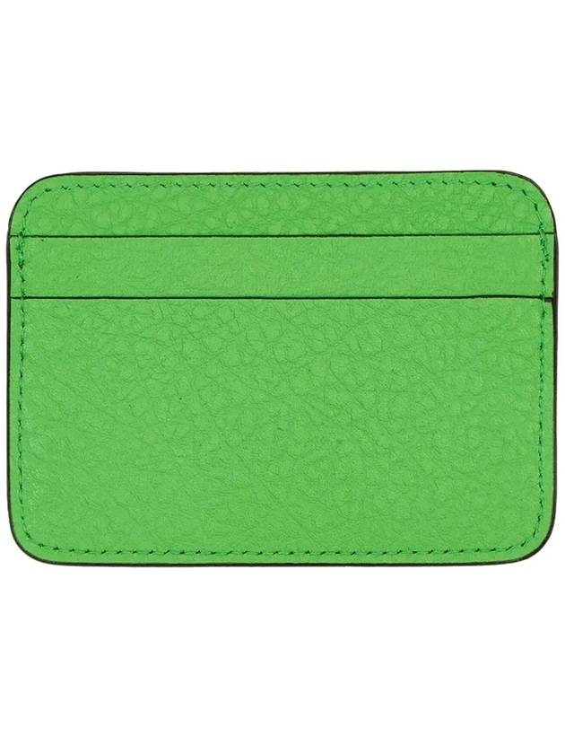 Leather Card Wallet Green - ACNE STUDIOS - BALAAN 4