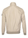 Garment Dyed Crinkle Reps Nylon Zip-up Jacket Beige - STONE ISLAND - BALAAN 6