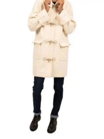 Venus Duffle Coat Blanc 3037 5 - SAINT JAMES - BALAAN 1