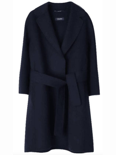 Arona Virgin Wool Coat Navy 90160439 005 90160439600 005 - MAX MARA - BALAAN 2