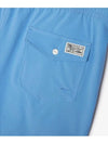 Men's Embroidered Yellow Logo Swim Shorts Blue - POLO RALPH LAUREN - BALAAN 5