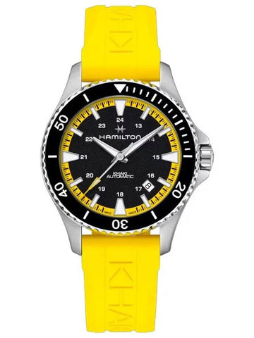 Khaki Navy Scuba Watch Yellow - HAMILTON - BALAAN 1