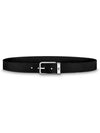 Pont Neuf 35mm Leather Belt Black - LOUIS VUITTON - BALAAN 1