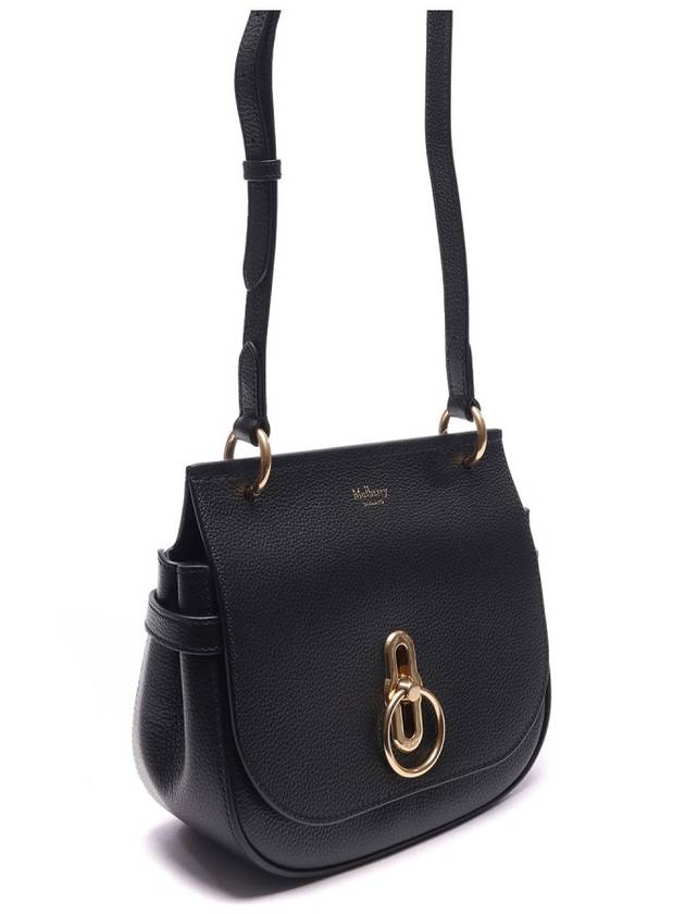 Amberley Classic Satchel Small Grain Shoulder Bag Black - MULBERRY - BALAAN 4