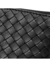 Intrecciato Strap Clutch Bag Black - BOTTEGA VENETA - BALAAN 8