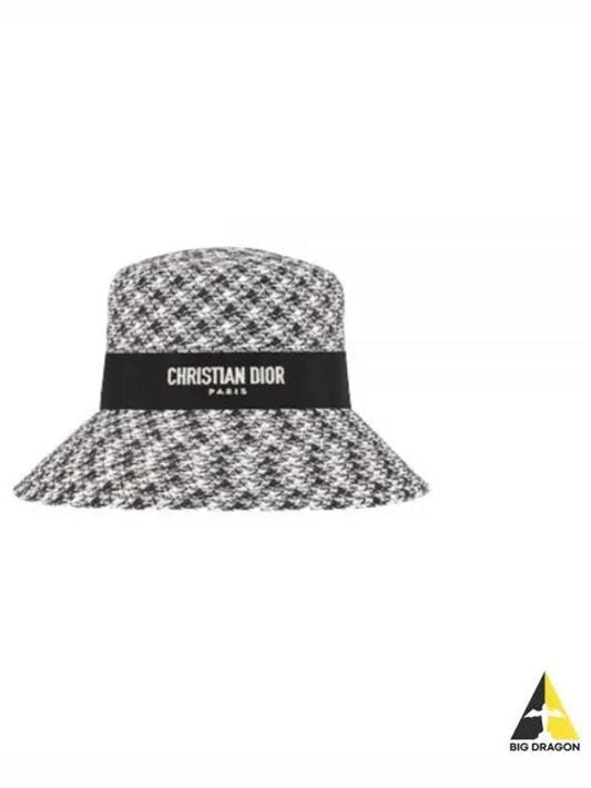 42PDP924G180 920 DBobby Houndstooth Bucket Hat - DIOR - BALAAN 2